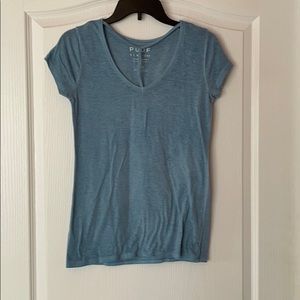Poof cutout top (blue) size M